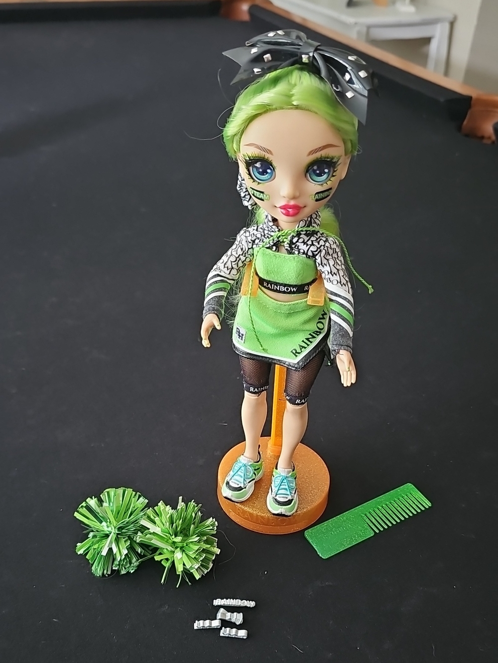 Rainbow High Jade Hunter Cheerleader Doll